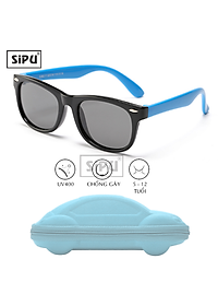 [Kèm Video] Mắt Kính Trẻ Em SiPU Chính Hãng Cao Cấp MK02 Chống UV400 + Chống gãy - Bé Trai Bé Gái (Kèm Hộp Ô Tô)