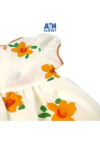 Đầm bé gái họa tiết Hoa cam đũi xốp - AICDMEZYNUKW - AIN Closet