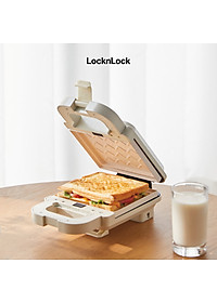Máy kẹp nướng bánh LocknLock EJB126IVY (600W) - Hàng Chính Hãng