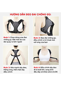 Đai Chống Gù Lưng Người Lớn Nam Nữ miDoctor mi02 đủ size cho người từ 25-100kg (Chính Hãng)