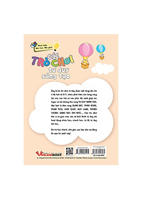 Sách Các Trò Chơi Tư Duy Sáng Tạo (3 -4 Tuổi)