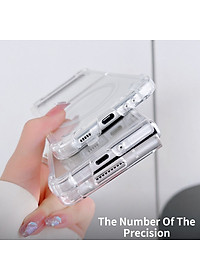 Ốp lưng Maqsafe cho Samsung Galaxy Z Fold 3 hiệu Likgus Maqsafe Magetic Case chống sốc trong suốt hỗ trợ sạc Maqsafe  siêu mỏng 1.5mm, độ trong tuyệt đối, chống trầy xước, chống ố vàng, tản nhiệt tốt - hàng nhập khẩu