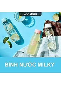 Bình nước nhựa Lock&Lock Milky dung tích 500ml BPA Free HAP654