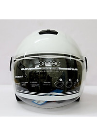 Mũ bảo hiểm 3/4 có kính Protec MO-001, kiểu dáng mới, gọn nhẹ, ôm sát đầu, thời trang
