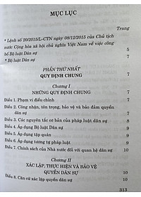 Bộ Luật Dân Sự ( Hiện Hành )