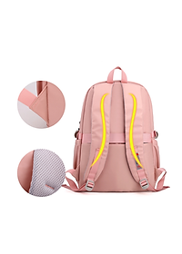 Balo nữ sinh đi học không thấm nước cao cấp phong cách hàn quốc 15.6"
