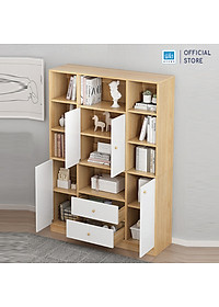 Tủ Sách Siêu Lớn Nhiều Ngăn Hiện Đại SIB Decor KSG46