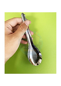 Muỗng các loại Inox chất lượng (Muỗng bầu, muỗng soup và muỗng cà phê) chất liệu 100% Inox bóng loáng kích thước 16x4cm
