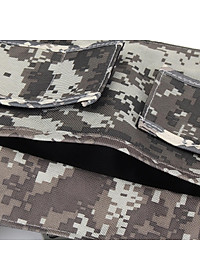 Camouflage Holster Vest Rig Pocket Radio Harness Chest Pack Pouch Walkie Nylon