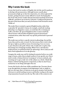 Mark Hancock’s 50 Tips For Teaching Pronunciation - Pocket Editions