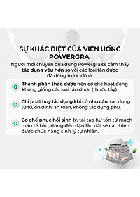 Viên uống phục hồi và tăng cường sức khỏe sinh lý nam giới Powergra (Super Gold Magic) - Vỉ dùng thử 3 viên
