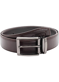 Thắt Lưng Nam Viền Chỉ Huy Hoàng HT4130 (120 x 3.5 cm) - Nâu