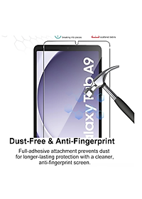 Dán cường lực dành cho Samsung Galaxy Tab A11 , Tab A9 chống xước chống vỡ - Hàng nhập khẩu