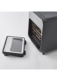 Lò nướng chân không kết hợp chức năng hấp Lock&Lock EJF693GRY Steam Air Fryer Oven (12.5 Lít) - Hàng chính hãng