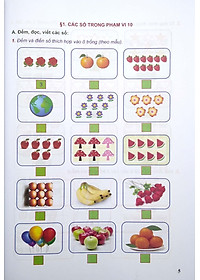 Bài Tập Phát Triển Năng Lực Học Sinh Môn Toán Lớp 1 - Tập 1