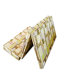  Nệm Pe Hàn Quốc 1m2 x 1m95 x 9cm Gấp 3 Giao Màu Ngẫu Nhiên