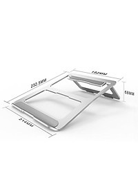 Đế Tản Nhiệt PIX-LINK X5 Chất Liệu Nhôm Nguyên Khối, Siêu Mỏng Nhẹ Dùng Cho Laptop, Macbook 13-15.6 inch Hàng Chính Hãng