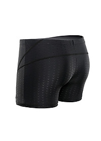 Quần Bơi Nam Đen Dáng Đùi Họa Tiết Vảy Cá Phong Cách Chuyên Nghiệp SZone SQB109