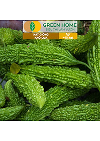 Hạt Giống Khổ Qua Greenhome, Gói 1gr~10 hạt, Dễ Trồng Quanh Năm, Nảy Mầm Cao, Thu Hoạch Nhanh, Năng Suất Cao T05