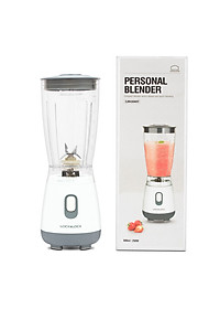 Máy Xay Sinh Tố Lock&Lock EJM436 (250W - 600ml) - Hàng Chính Hãng, Lưỡi Xay Inox 304, Thao Tác Một Chạm Đơn Giản, Chân Đế Chống Trượt - Tặng Kèm Ống Hút Và Cọ Rửa