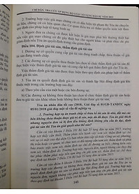 Chỉ Dẫn Tra Cứu Áp Dụng Bộ Luật Tố Tụng Dâ Sự Năm 2015