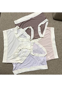 Combo 3 Quần lót nữ lụa tàng hình,đũng kháng khuẩn,co giãn 4 chiều,mềm mại,thoáng mát, cạp cao không lộ viền