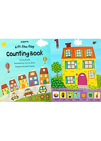 Sách tương tác tiếng Anh - Usborne Lift-The-Flap Counting Book