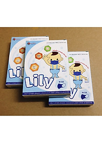 Hộp 10 Cái Khẩu Trang Em Bé Lily Liworldco
