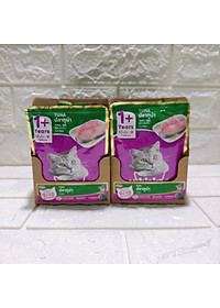 Pate Cho Mèo Lớn, Pate Whiskas Adult Cá Ngừ Cho Mèo Túi 12 Gói x 80g