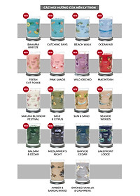 Nến ly tròn sáp đậu nành Yankee Candle size L (567g) - Fresh Cut Roses