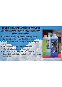 COMBO NƯỚC RỬA XE KHÔNG CHẠM BIO 45-1L VÀ BÓNG LỐP BLACKBRILL -1L