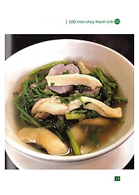 Sách 500 Món Chay Thanh Tịnh - Tập 10
