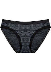 Bộ 2 Quần Lót Thun lạnh Sớ Lụa Miley Lingerie FWS_00 - MÀU ĐEN + CAM