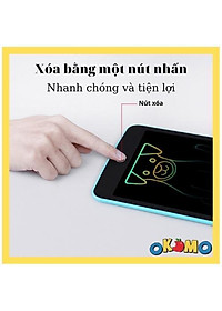 Bảng viết tự xóa LCD 8.5 Inch đơn sắc, đồ chơi giáo dục cho bé thông minh, phát triển trí tuệ OKOMO