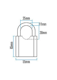 Khóa Thép 83 Series ABUS (55mm)