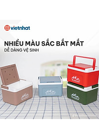 Phích vuông thái 2.3L 3932, Phích mini giữ nhiệt tiện lợi, Phích Đá giữ nhiệt lên đến 8h, Phích Đá Giữ Nhiệt Văn Phòng Việt Nhật cao cấp - Hàng Việt Nam
