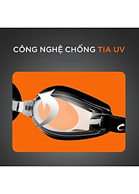 Kính Bơi Cận Từ 2 Đến 8 Độ Kính Bơi Người Cận  Dây Đeo Êm Ái Đệm Mũi Dẻo Dai Chống UV Cleacco SG8100 Boro Sport