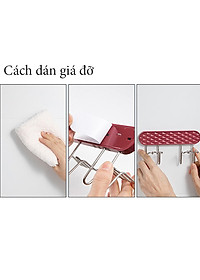 Giá Treo Bàn Chải Đánh Răng Và Cốc Dán Tường Loại Đôi Cao Cấp - HENRYSA