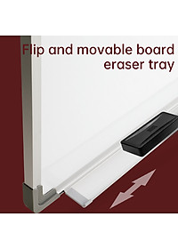 Bảng từ trắng treo tường viết bút lông Deli Nhiều kích cỡ - Dùng Cho Văn Phòng, Trường Học, Tập Vẽ, Ghi Chú Công Thức Nấu Ăn, Trang Trí Nhà Cửa