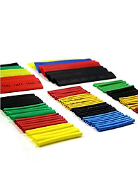 Bộ Ống Gen Co Nhiệt Thu Hẹp Nhiều Màu Đủ Size Kích Thước Giúp Cách Điện Bảo Vệ Dây Cáp (Chất Liệu PE Polyolefin) Giúp Sửa Chữa Dây Điện Nhanh Chóng - Hàng Nhập Khẩu