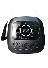 Máy Massage Đầu Gối Nikio NK-186 - Công Nghệ Rung, Túi Khí Xoa Bóp Nhẹ Nhàng Giúp Khớp Gối Thư Giãn, Giảm Đau Nhức - Kết Hợp Miếng Dán Xung Điện Matxa Giãn Cơ, Giảm Đau Nhức Toàn Thân - Dòng Pin Sạc