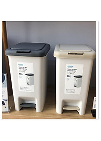 Thùng rác đạp chữ nhật Inochi 10L (tiêu chuẩn Nhật Bản)