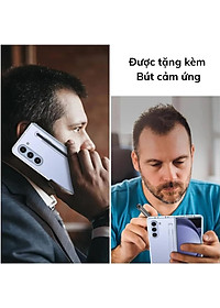Ốp lưng trong suốt siêu mỏng chống ố vàng cho Samsung Galaxy Z Fold 7 5G Likgus Penone bảo vệ 360 độ màn phụ và mặt lưng (Tặng bút cảm ứng) - Hàng nhập khẩu