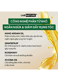Dầu gội Lab Nature Men Hair-loss 470g - Công nghệ Nano Giảm Rụng Tóc 10 Lần