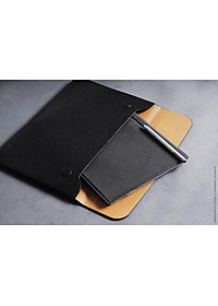 BAO DA, TÚI DA, CẶP DA CHỐNG SỐC CHO MACBOOK, LAPTOP, SURFACE KÈM VÍ ĐỰNG PHỤ KIỆN