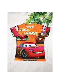 Set đồ bộ bé trai hình Mc queen- Mcqueen từ 10-55kg - quần áo vải thun lạnh - HNStore115