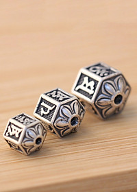 Charm bạc xỏ ngang - Ngọc Quý Gemstones