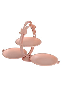 Khay Đĩa Mứt Gấp Gọn Để Bàn - Tích Hợp 3 đĩa Đựng Hoa Quả, Bánh Kẹo, Mứt Tết - Chất Liệu Nhựa ABS Cao Cấp  Chính Hãng MINIIN- Giao Màu Ngẫu Nhiên