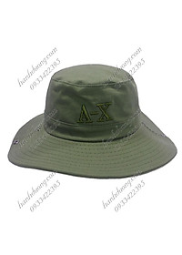 Mũ tai bèo nam thêu chữ A-X nón tai bèo lính vành rộng giúp chống nắng tốt với chất liệu vải cotton tốt mềm mại dễ thấm