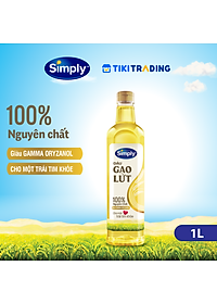 Dầu Gạo Lứt Simply 1L